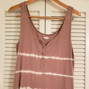 LAST CHANCE⚡Mauve Tie-Dye Tank